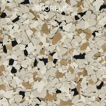 Shoreline flake blend swatch