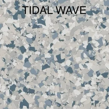 Tidal Wave flake blend swatch